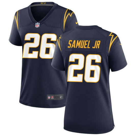 Asante Samuel Jr Los Angeles Chargers Nike Women's Alternate Game Jersey - Navy