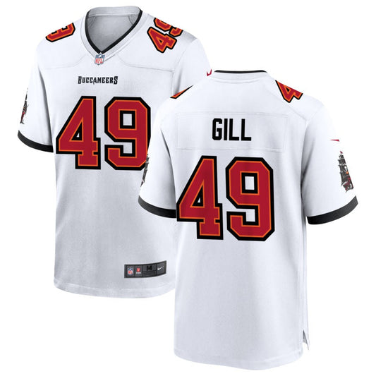 Cam Gill Nike Tampa Bay Buccaneers Game Jersey - White