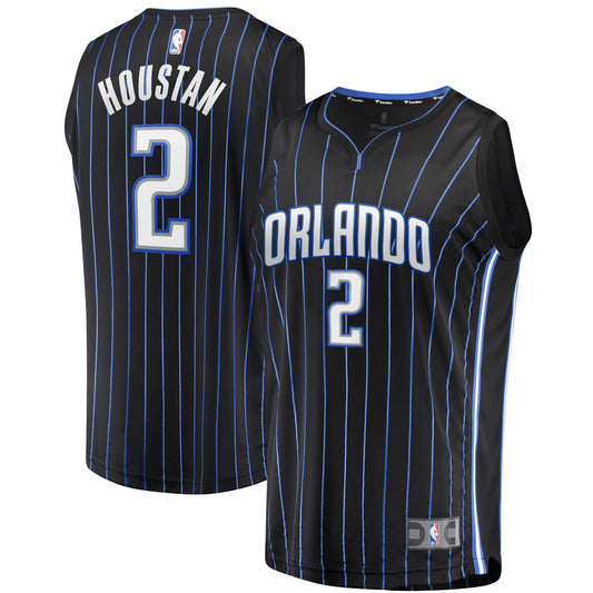 Caleb Houstan Orlando Magic Fanatics Branded 2021/22 Fast Break Replica Jersey - Icon Edition - Black