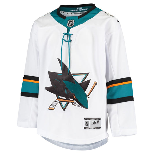 Boys' Grade School  Outerstuff Sharks Alternate Premier Blank Jersey - White