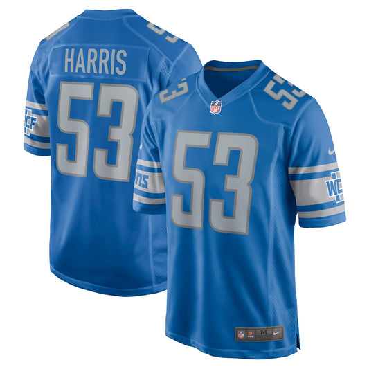 Charles Harris Detroit Lions Nike Game Jersey - Blue