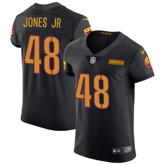 Andre Jones Jr Washington Commanders Nike Vapor Untouchable Elite Alternate Jersey - Black